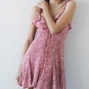 Zara floral dress